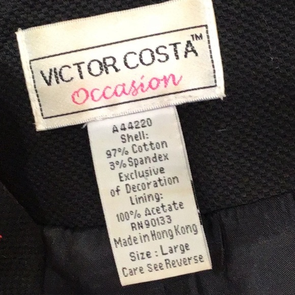 Victor Costa Occasion Floral Embroidered - Picture 6 of 7